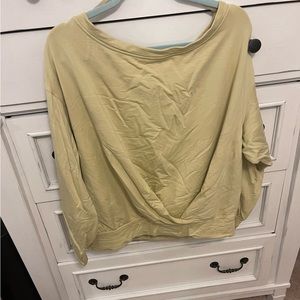 Women’s Lulu Lemon Sweatshirt Size 10 Light Green